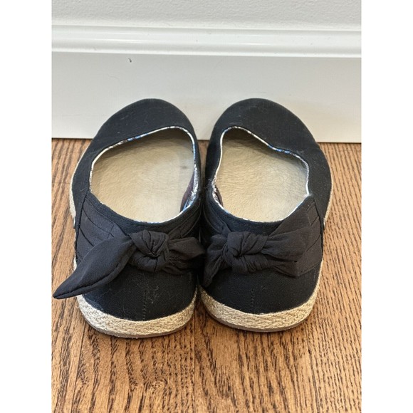 UGG NWOT Womens Size 5 Perrie Black Cotton Ballet Flats Shoes - Picture 4 of 4